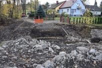 Miejsce po rozebraniu starego mostu